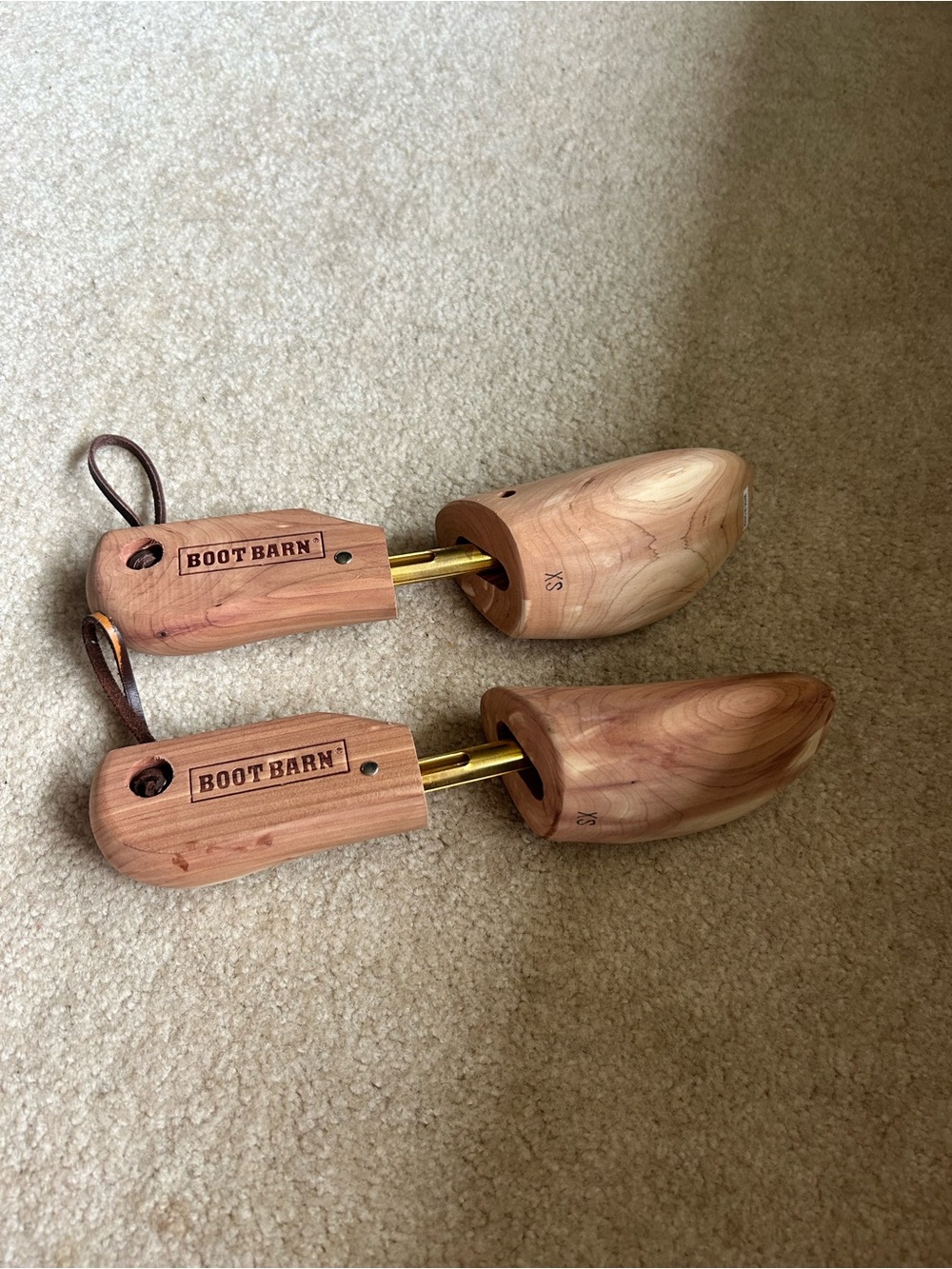 Boot Barn Cedar Shoe Trees - Natural Wood (Pair)